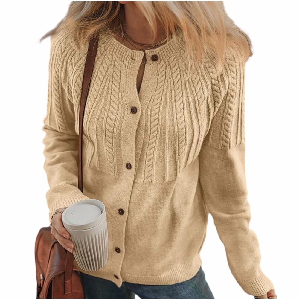 NWT/Dokotoo Cardigan Sweater/Long Sleeve Crochet Knit/Size: S - Picture 11 of 16